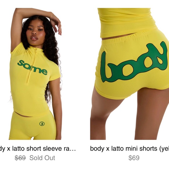 body by raven tracy x latto set - Picture 1 of 1